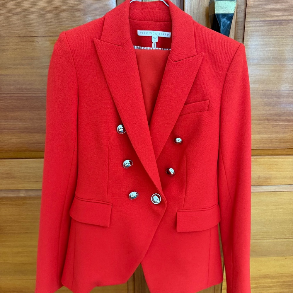 SCUBA BLAZER JACKET FLAME RED